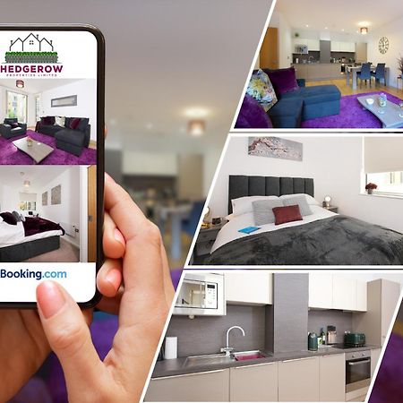 Premium Deals On Modern 2 -Bed 2-Bath Central City 122 High Street Flat For Movers & Pros By Hedgerow 曼彻斯特 外观 照片