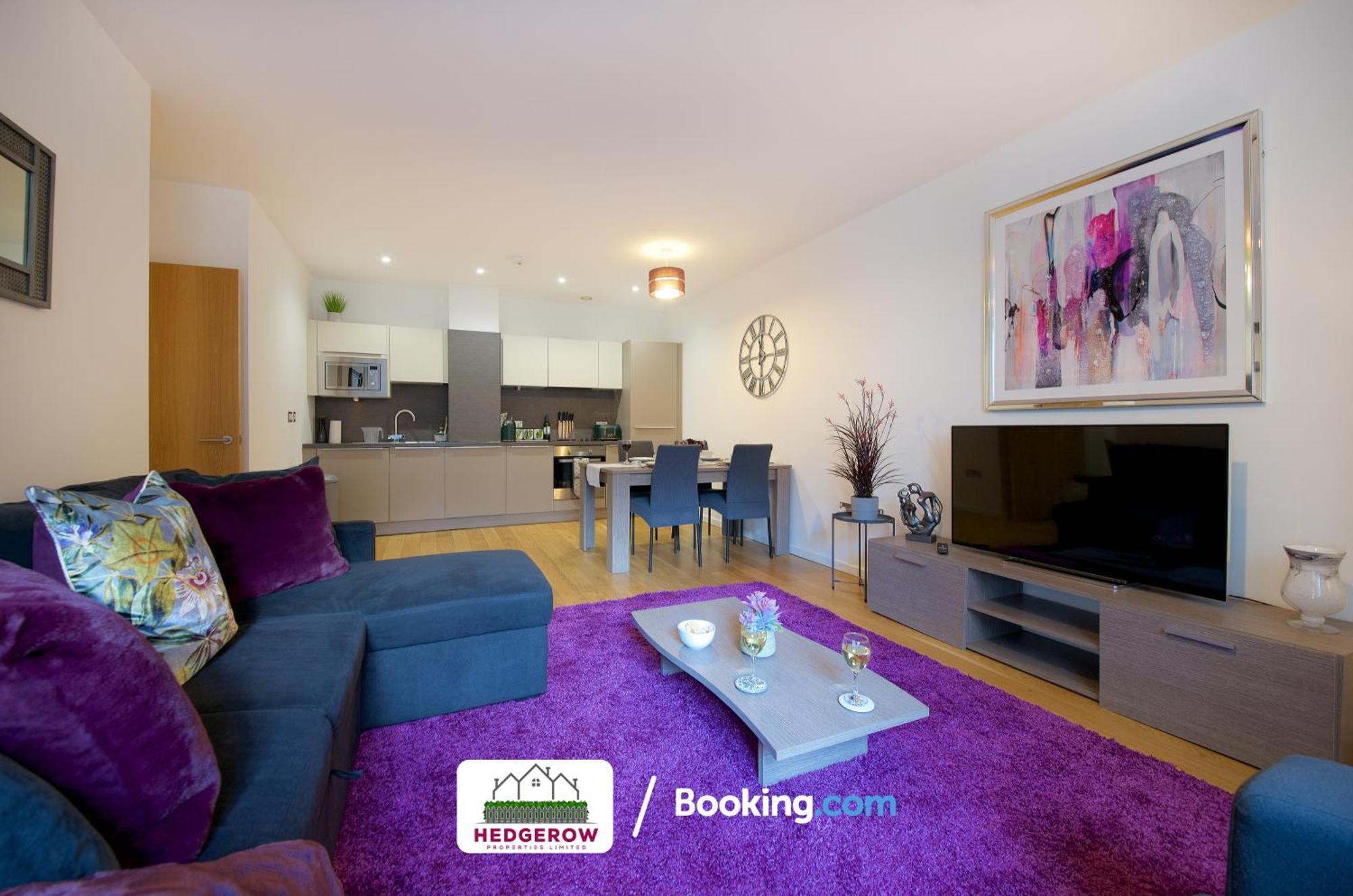 Premium Deals On Modern 2 -Bed 2-Bath Central City 122 High Street Flat For Movers & Pros By Hedgerow 曼彻斯特 外观 照片