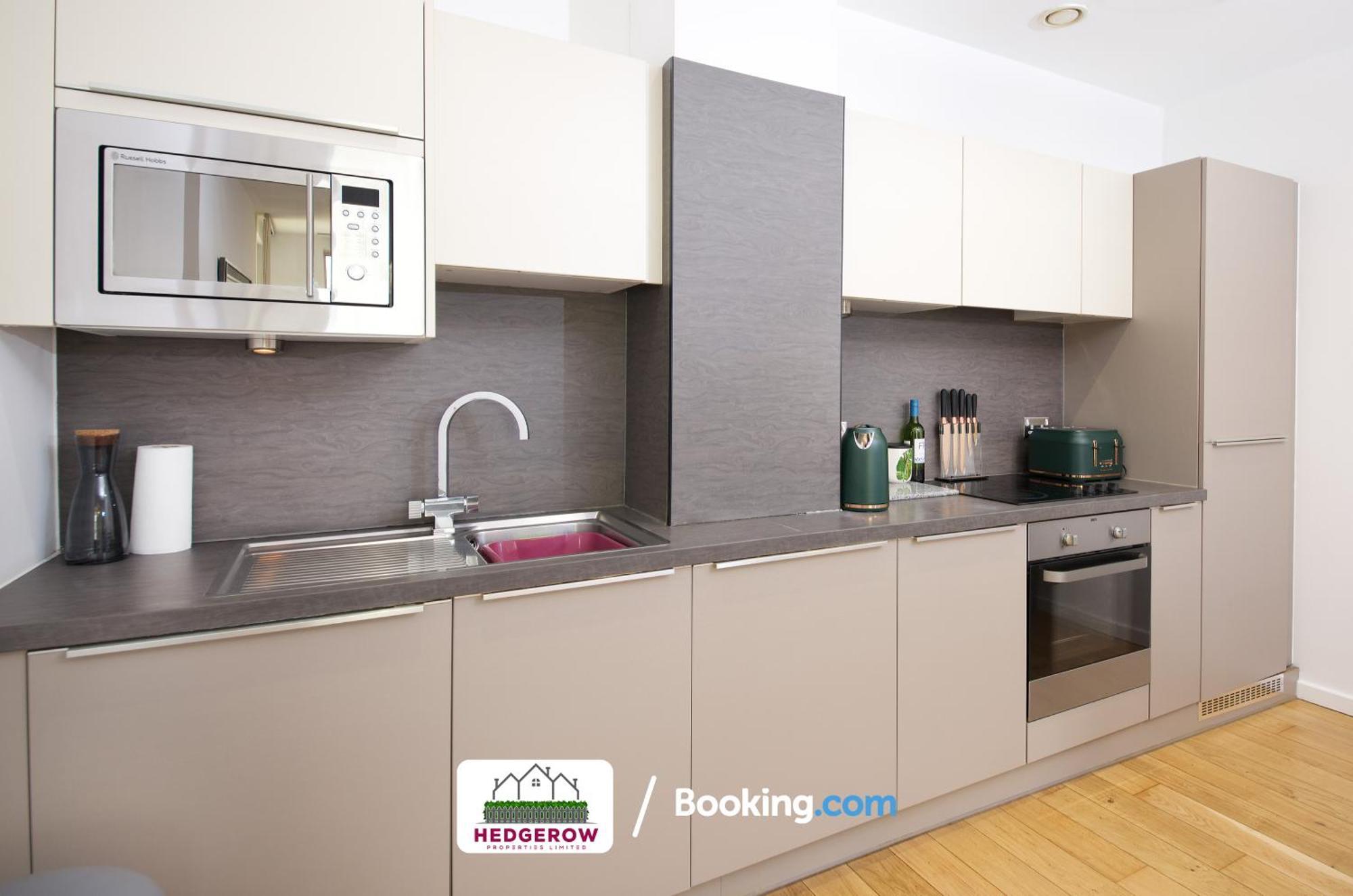 Premium Deals On Modern 2 -Bed 2-Bath Central City 122 High Street Flat For Movers & Pros By Hedgerow 曼彻斯特 外观 照片