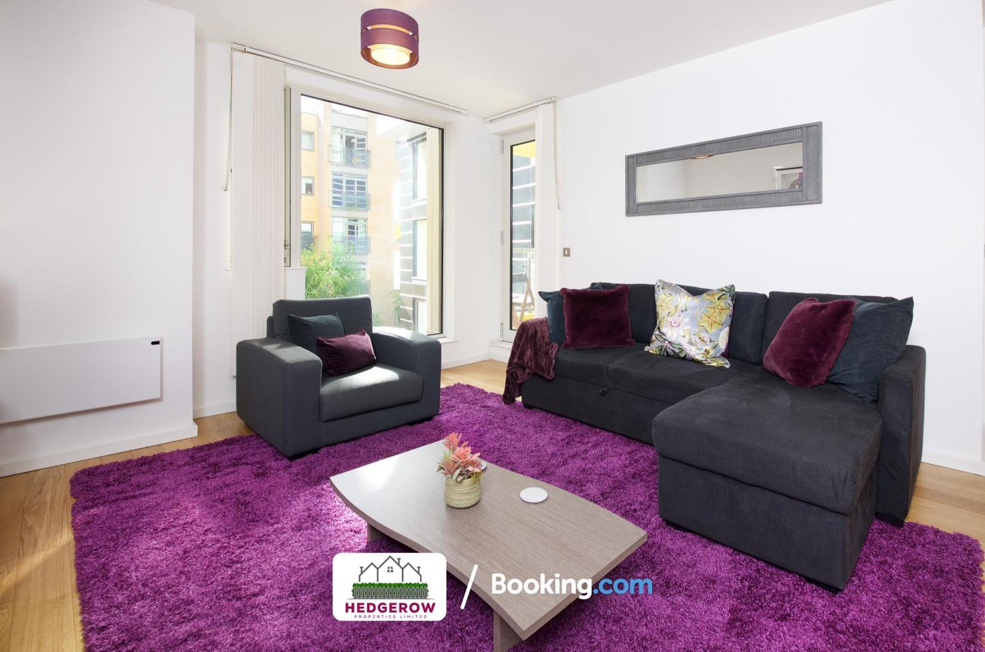 Premium Deals On Modern 2 -Bed 2-Bath Central City 122 High Street Flat For Movers & Pros By Hedgerow 曼彻斯特 外观 照片