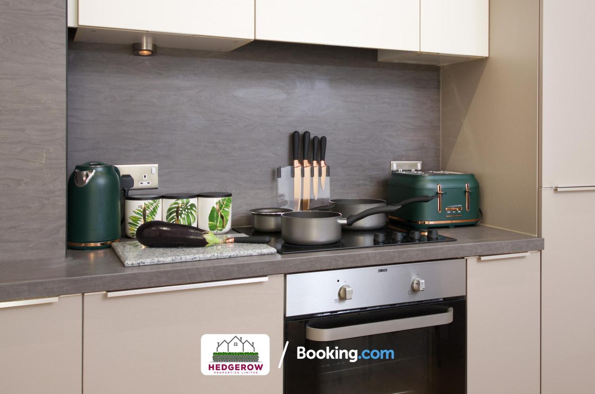 Premium Deals On Modern 2 -Bed 2-Bath Central City 122 High Street Flat For Movers & Pros By Hedgerow 曼彻斯特 外观 照片